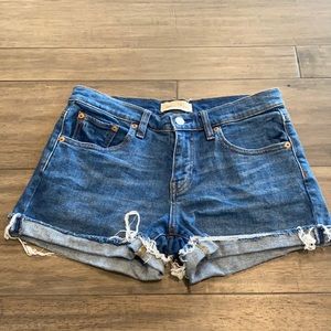 Gap Women's 3'' Mid Rise Denim Shorts Womens‎ Size 26